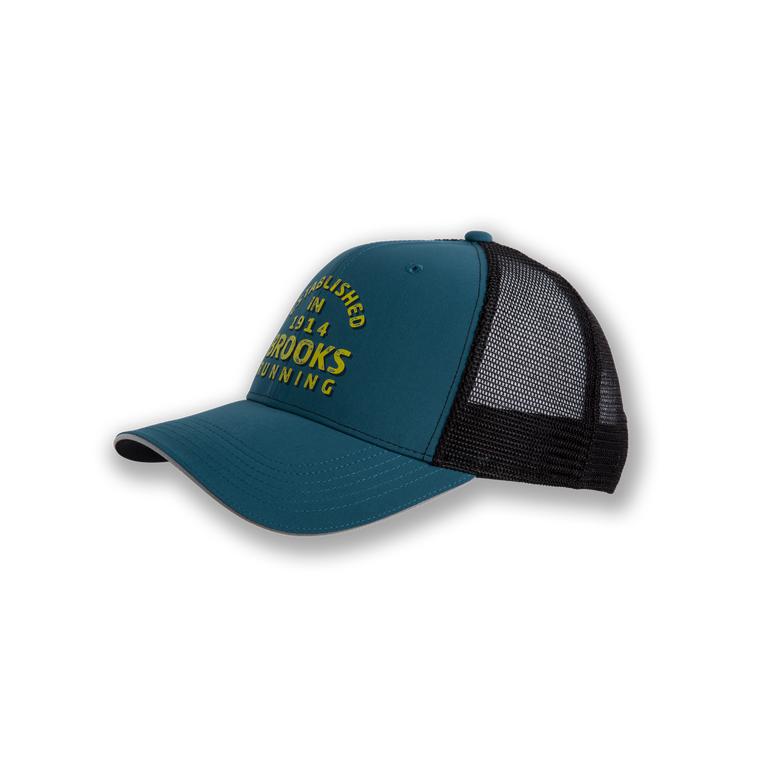 Brooks DISCOVERY TRUCKER Running Hat Womens Sale - Alpine/SteelBlue/Black (EBC395426)